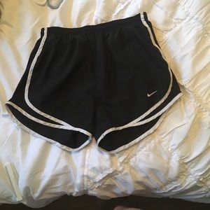 Black and White Nike shorts